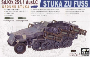 Sd.Kfz 251/1 Ausf.C STUKA Zu FuB AFV-Club (AF35091)