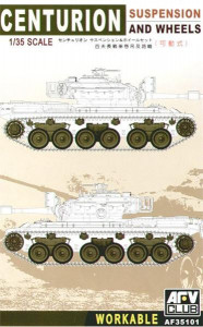 CENTURION SUS. & WHEELS (WORKABLE) AFV-Club (AF35101)