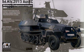 Sd. Kfz. 251/3 Ausf. C (commander Vehicle) AFV-Club (AF35S50)