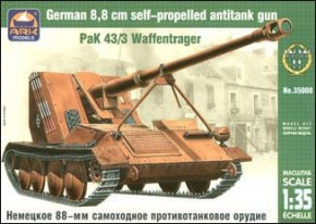 ARK35008 PaK 43/3 Waffentrager German 88mm SPG ARK Models (ARK35008)