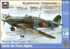 ARK48024 Hawker Hurricane Mk.1 Soviet AF fighter ARK Models (ARK48024)