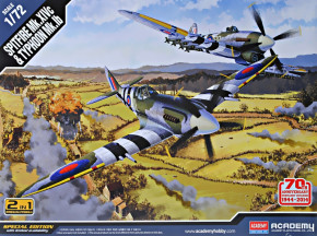  Academy  Spitfire Mk XIVC  Typhoon Mk IB (AC12512)