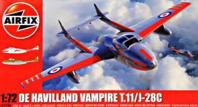   De Havilland Vampire T.11/J28C Airfix (AIR02058A)