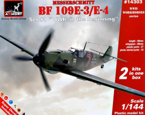  Messerschmitt Bf 109E-3/E-4 WWII: in the Beginning, 2 . Armory (AR-14303)