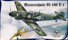 AV72010 Messerschmitt Bf-109D-1 WWII German fighter Avis (AV72010)