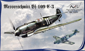 AV72011 Messerschmitt Bf-109C-3 WWII German fighter Avis (AV72011)