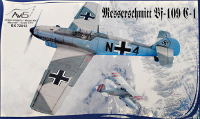 AV72012 Messerschmitt Bf-109C-1 WWII German fighter Avis (AV72012)