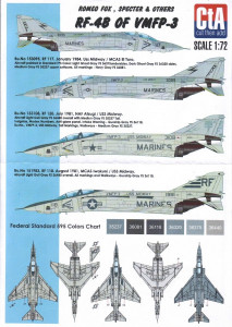  CTA   RF-4B of VMFP-3 (CTA7201)