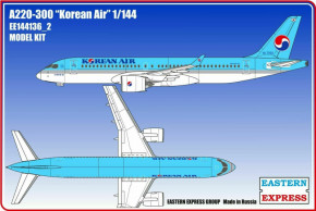   Airbus A220-300 Korean Air Eastern Express (EE144136-02)