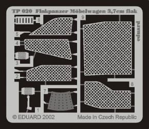  Eduard 1/35 Mobelwag Flak-37 (EDU-TP020)