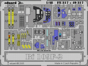 Eduard 1/48 Bf 109F-2 (EDU-49317)