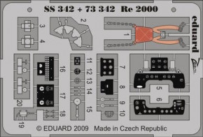  Eduard 1/72 Re-2000 (EDU-SS342)