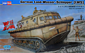 German Land-Wasser-Schlipper (LWS) amphibious tractor Hobby Boss (HB82430)