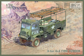 Bedford QL 3-ton 4x4 fire tender IBG Models (IBG72005)