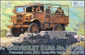 Chevrolet C15A No.13 Cab Personnel Lorry IBG Models (IBG72013)