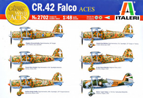  CR.42 Falco Aces ITALERI (IT2702)