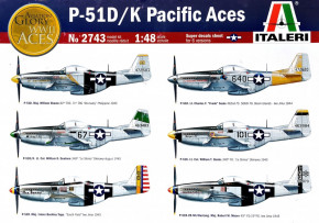  P-51 D/K Pacific Aces ITALERI (IT2743)