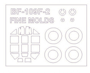    KV Models  Bf-109 F-2 (KVM72571)