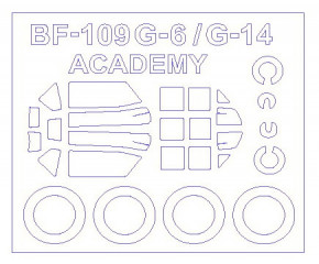    KV Models  Bf-109 G-6 G-14 (KVM72573)