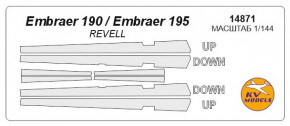    KV Models  Embraer 190/195(KVM14871)