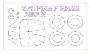    KV Models  Supermarine Spitfire Mk.22 (KVM72570)