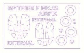    KV Models  Supermarine Spitfire Mk.22 KV Models (KVM72570-01)