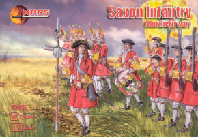 Saxon infantry, Northern War Mars Figures (MS72035)