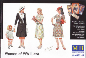     / Women of WWII Master Box (MB35148)