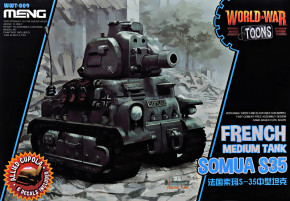    Somua S-35 (World War Toons series) Meng (MENG-WWT009)