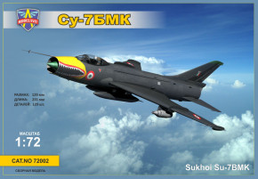 Sukhoi Su-7BMK Soviet fighter-bomber, export ModelSvit (MSVIT72002)