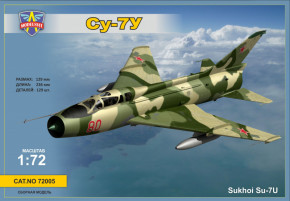 Sukhoi Su-7U Soviet training aircraft ModelSvit (MSVIT72005)