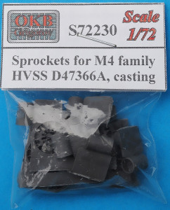   -    M4, HVSS D47366A, casting OKB Grigorov (OKB-S72230)