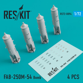  FAB-250-54 (4 .)  (-21/23/27/29, -7/17/20/22/24/25/27/30/34, -130) RESKIT (RS72-0094)