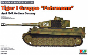  Tiger I Gruppe Fehrmann,  1945 .,   Rye Field Model (RFM-RM5005)