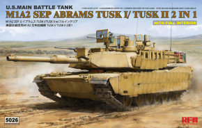     M1A2 SEP Abrams TUSK I/TUSK II    Rye Field Model (RFM-RM5026)