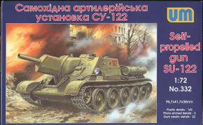 UM332 SU-122 WW2 Soviet self-propelled gun UNIMODELS (UM332)