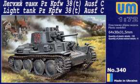  Pz Kpfw 38(t) Ausf.C UNIMODELS (UM340)