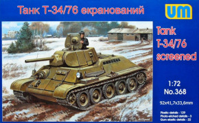 T34/76-E screened tank UNIMODELS (UM368)