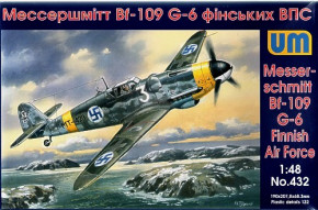  Messerschmitt Bf 109-G6,   UNIMODELS (UM432)