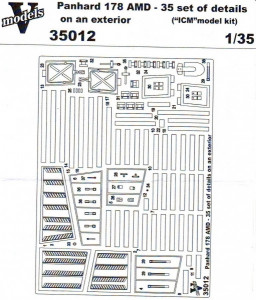  Vmodels Panhard 178 AMD-35 (Vmodels35012)