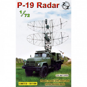 P-19 Soviet radar vehicle, plastic/resin/pe ZZ MODELL (ZZ72004)