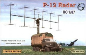 ZZ87026 P-12 Soviet radar vehicle ZZ MODELL (ZZ87026)