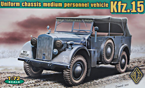 Kfz.15 uniform chassis medium vehicle (with support axle) ACE (ACE72258)