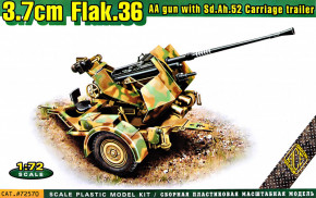   FlaK.36 3.7cm   Sd.Ah.52 ACE (ACE72570)