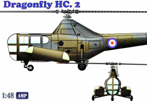  Westland WS-51 Dragonfly HC.2, rescue AMP (AMP48003)