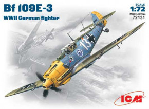   Messerchmitt Bf-109 E3 ICM (ICM72131)