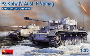 Pz.Kpfw.IV Ausf. H Vomag. Early prod. (June 1943) MINIART (MA35302)