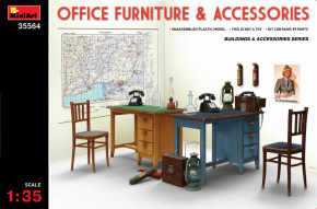  MiniArt Office Furniture & Accessories (MA35564)