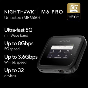  4G LTE WiFi  NETGEAR Nighthawk M6 Pro (MR6550-100PAS) 3