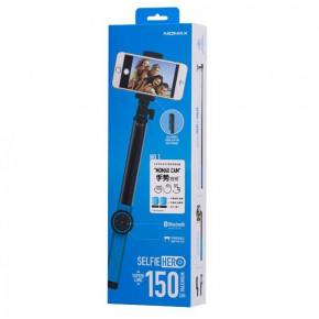 - Momax SelfieHero 150cm with Bluetooth Black/Blue (KMS8D) 3